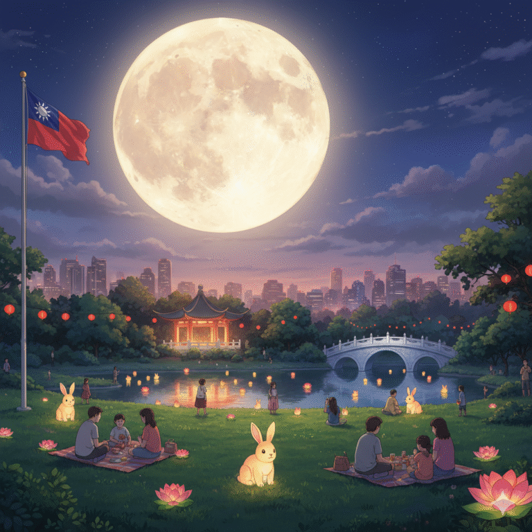 My First Mid-Autumn Festival in Taiwan